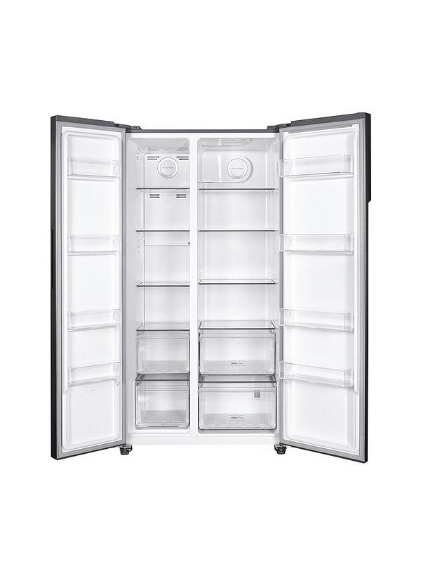 Hoover HHSBSO-6174XK-1 American Style fridge freezer - Inox - Image 2